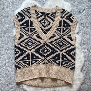 Banana republic oversized sweater vest